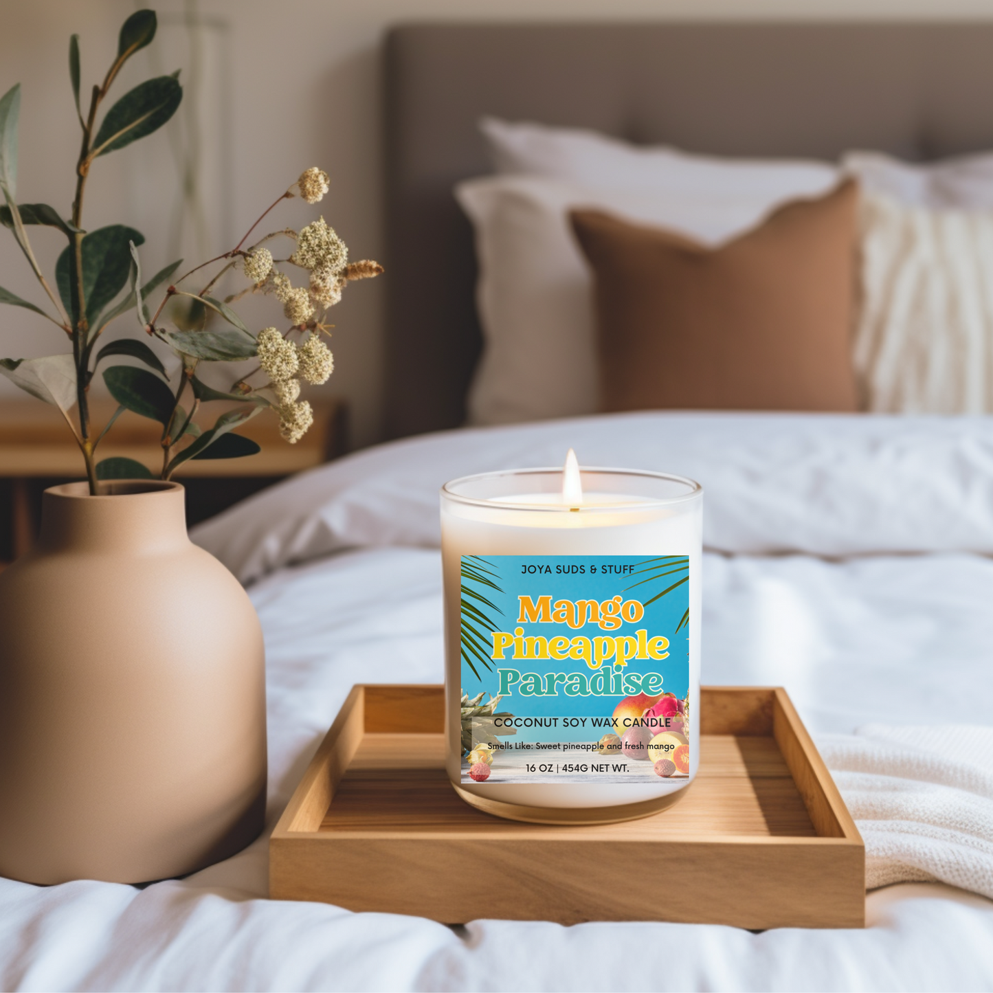 Pineapple Mango Paradise Coconut Soy Candle