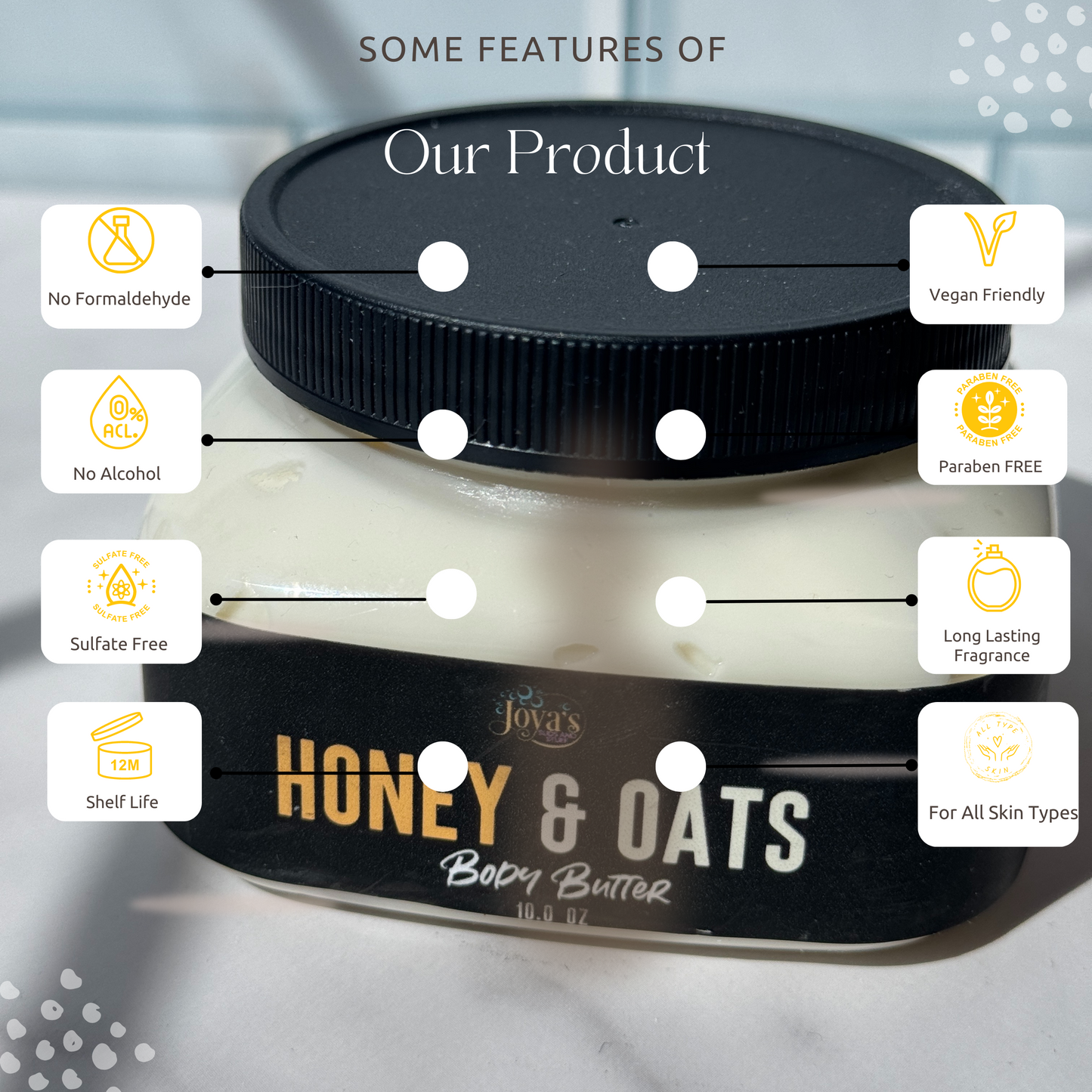 Blueberry Lemon Sugar whipped body butter