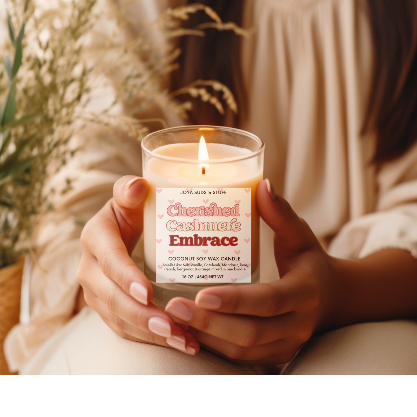 Cherished Cashmere Embrace Coconut Soy Candle