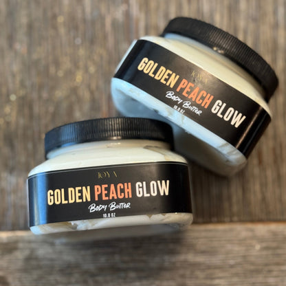 golden peach glow whipped body butter