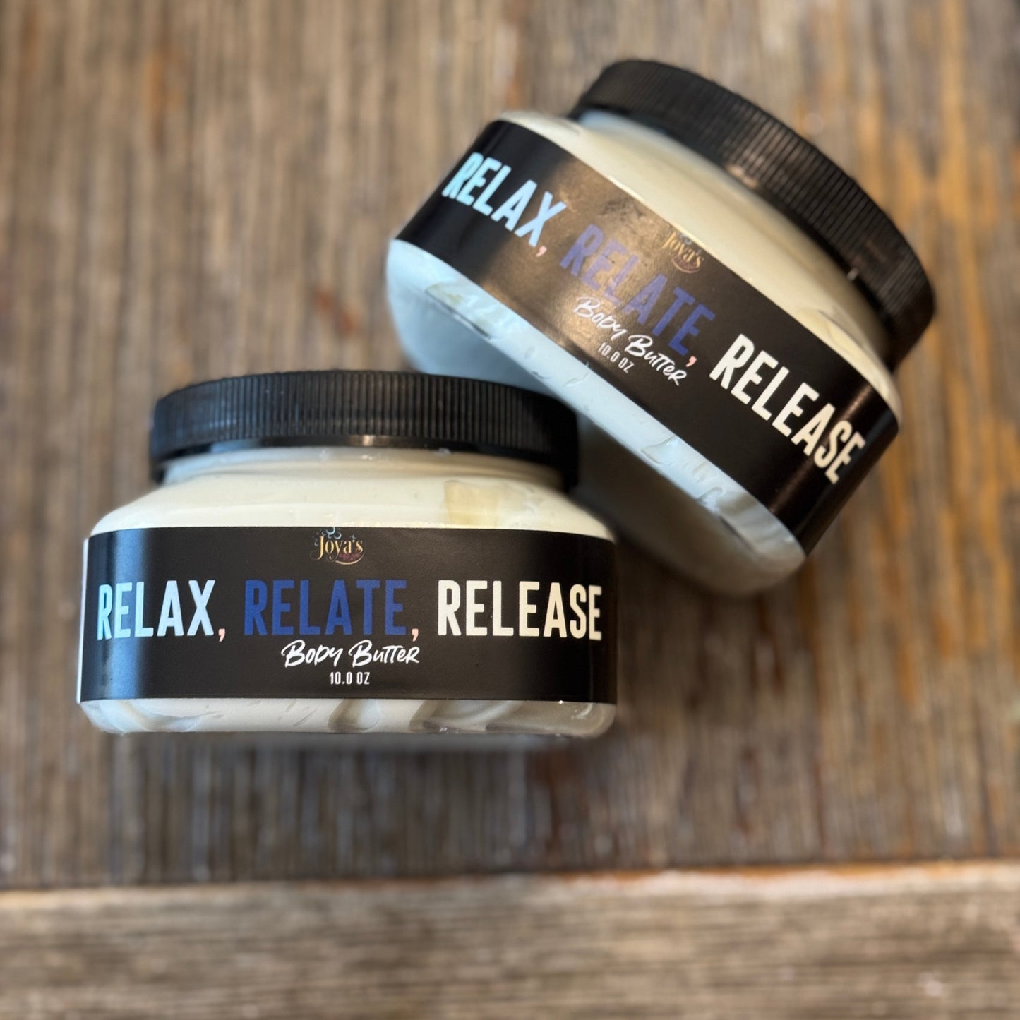 Relax, Relate, Release whipped body butter